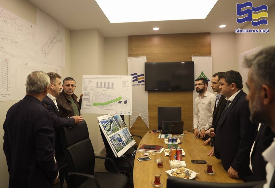 Gaziosmanpasa Belediye Baskani Hasan Tahsin Usta Dan Santiyemize Ziyaret Ve Inceleme